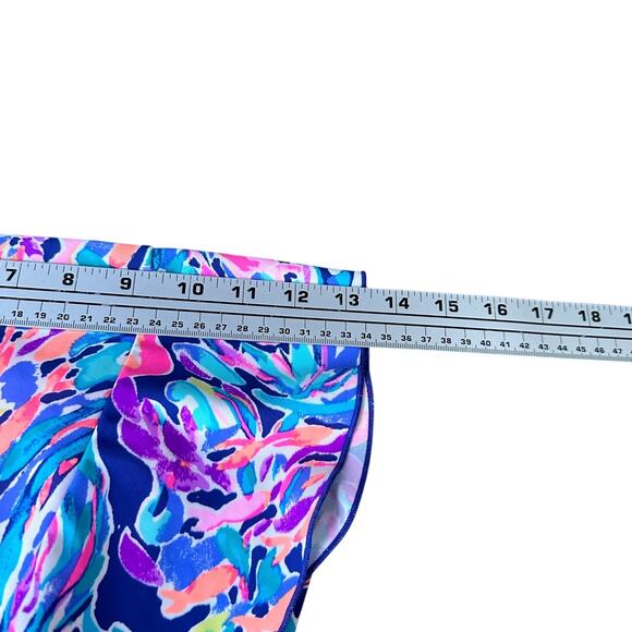 Lilly Pulitzer Luxletic Sierra Skort Skirt Women's Small True Blue Seas The Day - Picture 7 of 8